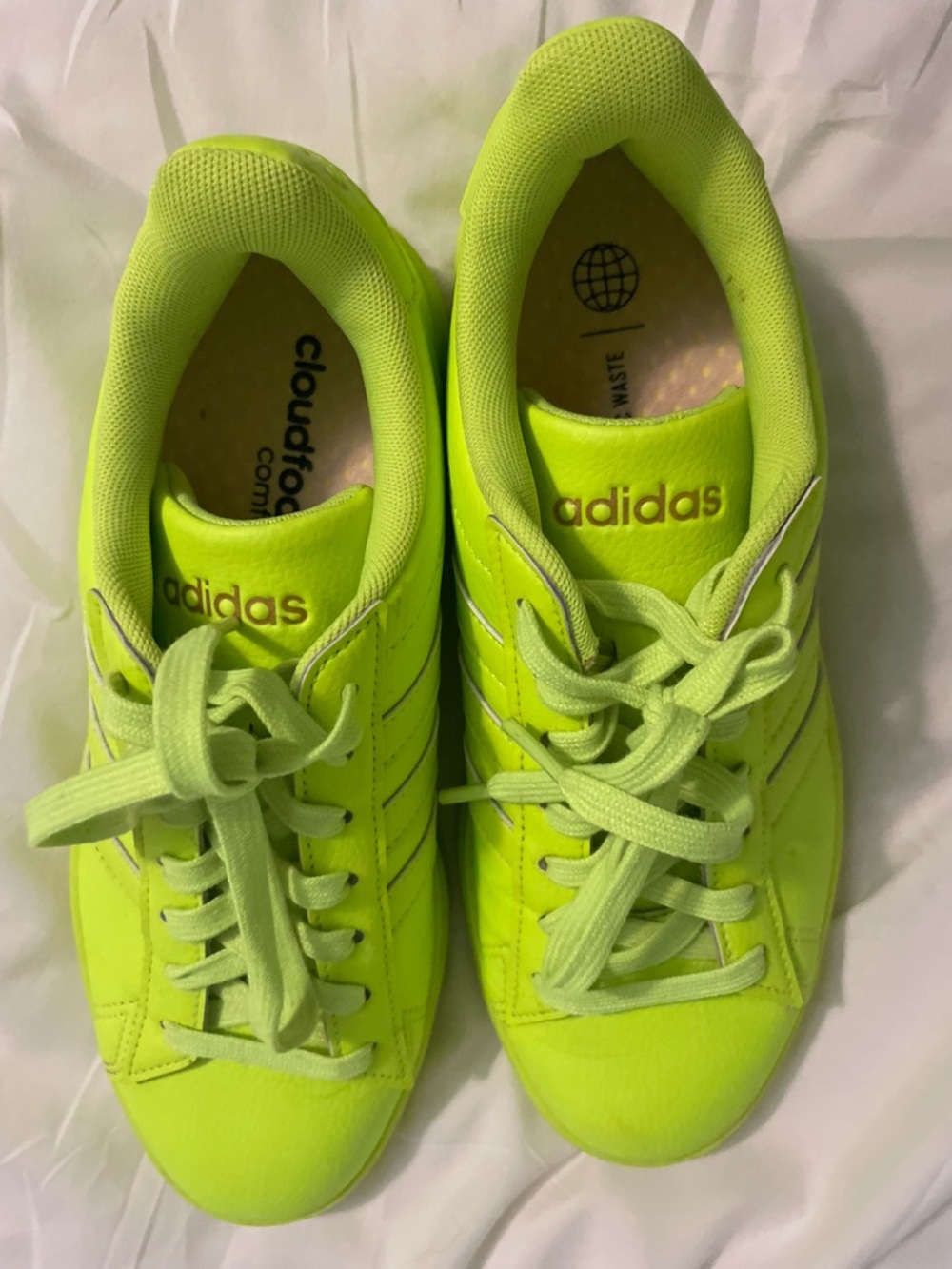 adidas Neon Lime Green Casual Sneakers